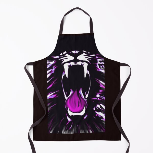 Item preview, Pink Tiger Fangs Black White Monster Teeth designed and sold by WildCanyon.