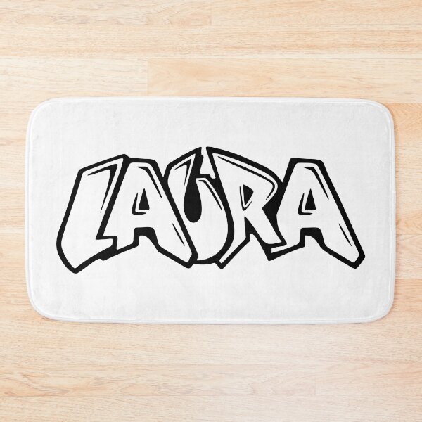 Item preview, Laura - Graffiti Name Design designed and sold by NameThatShirt.