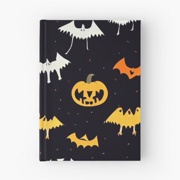 Item preview, Cute Bats and Pumpkins Pattern designed and sold by BrainFood Designs.