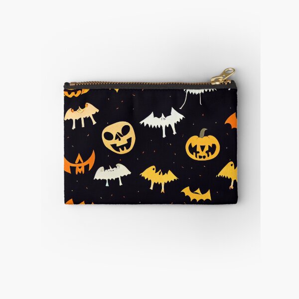 Item preview, Cute Bats and Pumpkins Pattern designed and sold by BrainFood Designs.