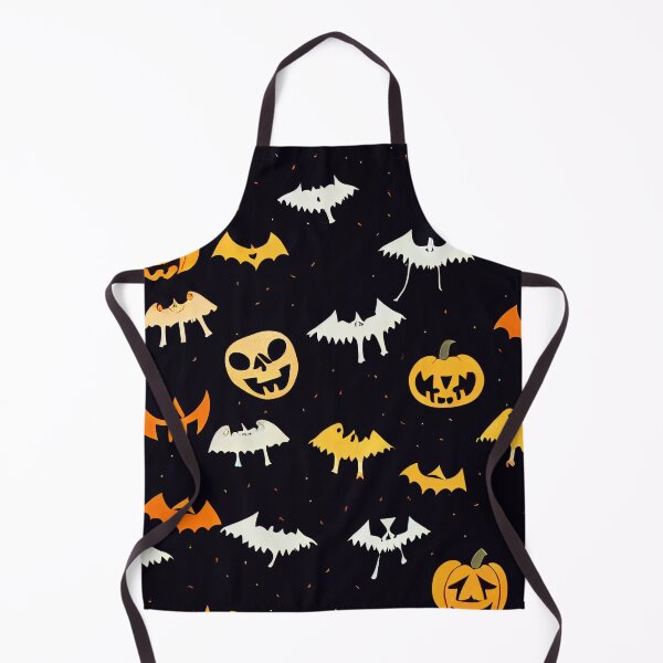 Item preview, Cute Bats and Pumpkins Pattern designed and sold by BrainFood Designs.