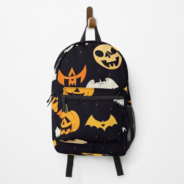 Item preview, Cute Bats and Pumpkins Pattern designed and sold by BrainFood Designs.