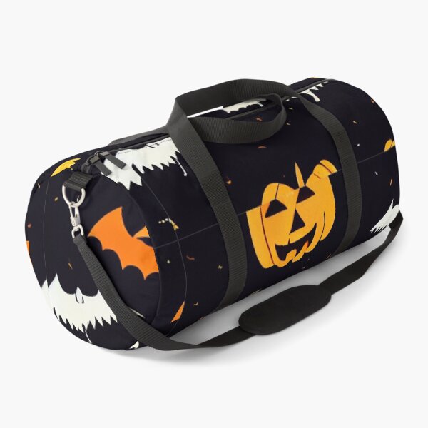 Item preview, Cute Bats and Pumpkins Pattern designed and sold by BrainFood Designs.