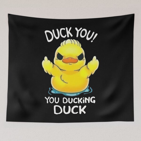Item preview, DUCK YOU! YOU DUCKING DUCK Classic T-Shirt designed and sold by TIANAZIENTARA.