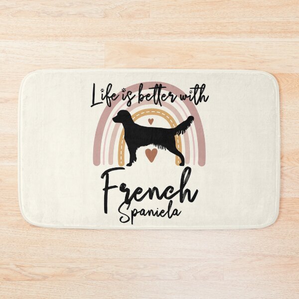 Artikelvorschau, French Spaniela dog Rainbow Aesthetic Boho entworfen und verkauft von rafaeltto.