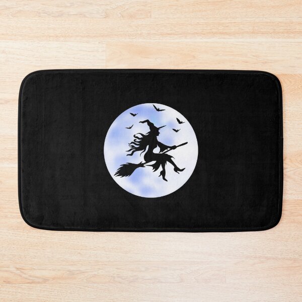 Item preview,   Zombie In Graveyard - Full Moon With Witch Flying Broom designed and sold by ImagesDesigns.