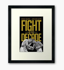 Fight Of The Decade Framed Print