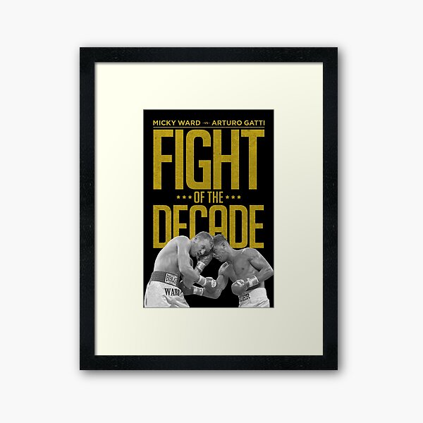 Fight Of The Decade Framed Art Print