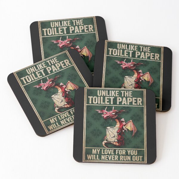 Item preview, Unlike The Toilet Paper My Love For You Will Never Run Out designed and sold by batyduntenu.