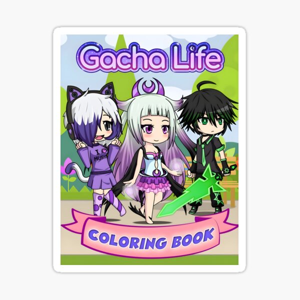 "" gacha Life Coloring Book: High-Quality Illustrations Of Gacha Life