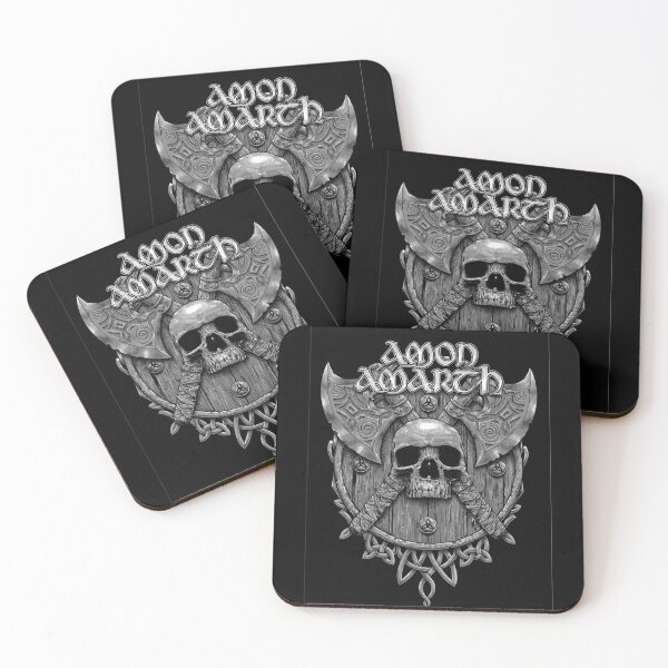 Item preview, Amon Amarth Skull and Axes designed and sold by nesyaRyane.