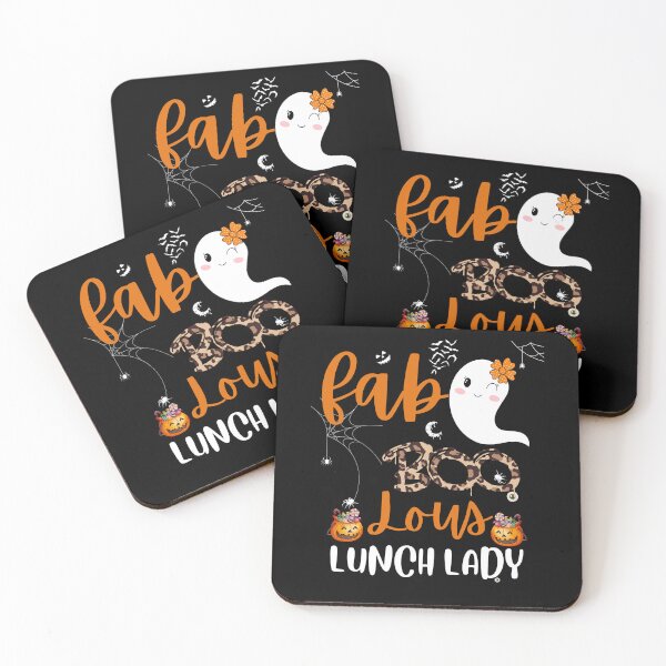 Item preview, Leopard Fab Boo Lous Lunch Lady Team Teacher Halloween Tee Gift designed and sold by YourgiftShop.