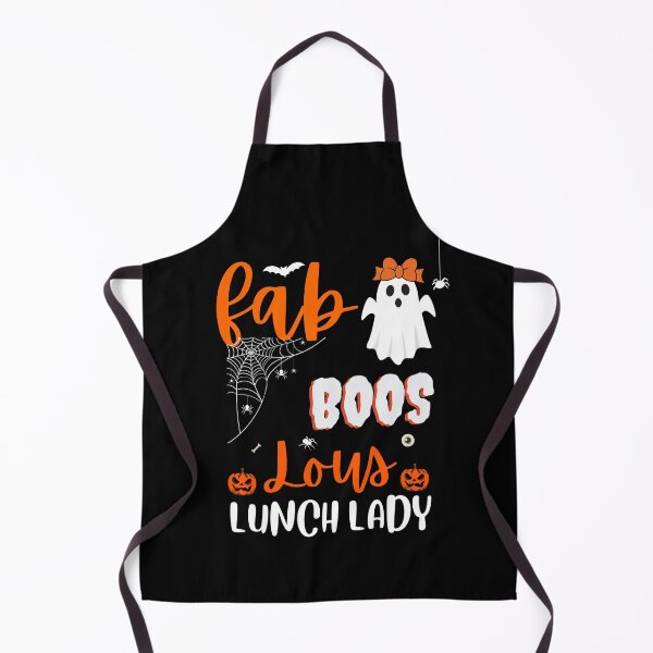 Item preview, Fab Boo Lous Lunch Lady Team Teacher Spooky Season Halloween Gift Idea shirt designed and sold by YourgiftShop.