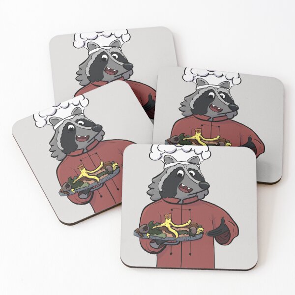 Item preview, Racoon Chef  designed and sold by HBMichaels.