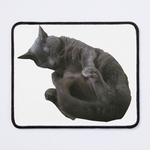 Item preview, Sleepy Grey Cat designed and sold by mindfuzz9999.