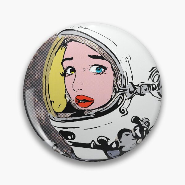 Item preview, Astro girl moon old comics aesthetics  designed and sold by spinolator.