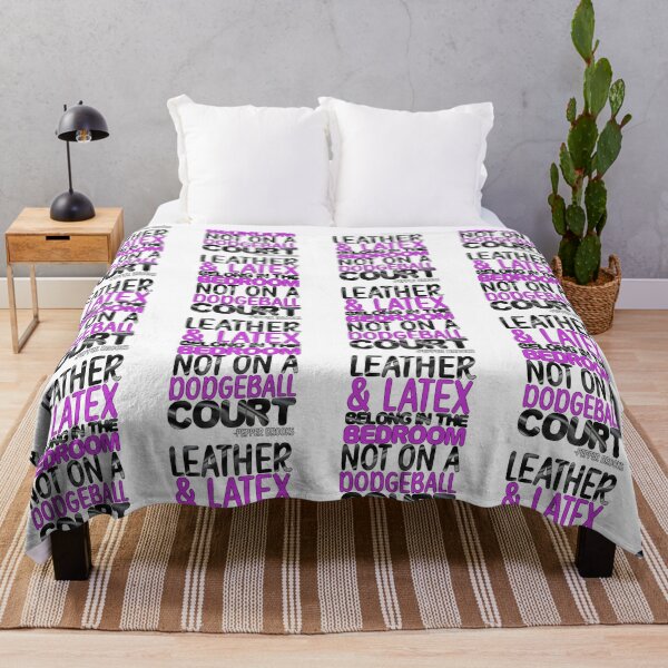 Item preview, Leather and latex belong in the bedroom not on a dodgeball court -Pepper Brooks, Dodgeball  designed and sold by Sticker Up.