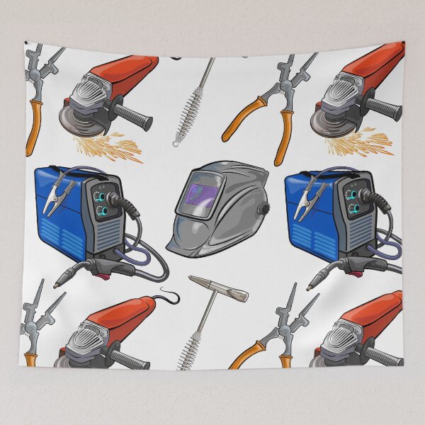Item preview, Welding Tools and Parts Unique Pattern for Welders designed and sold by SunNoonPark.