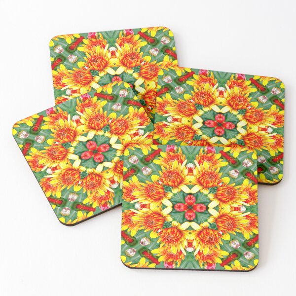 Item preview, Mums Flower Pattern designed and sold by Patternflower.