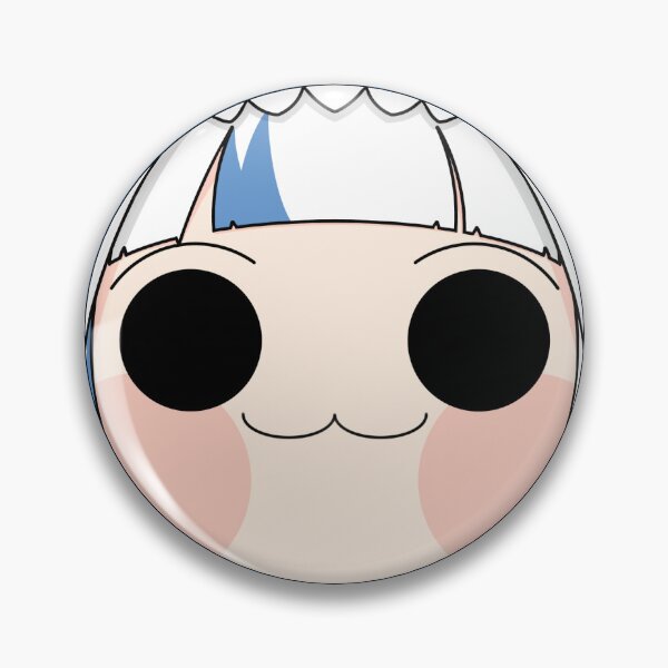 Item preview, Gawr Gura Pin designed and sold by POK-08.