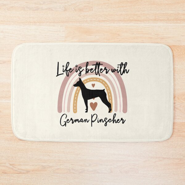 Item preview, German Pinscher dog Rainbow Aesthetic Boho designed and sold by rafaeltto.