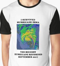 Survived Hurricane Irma September 2017 Graphic T-Shirt