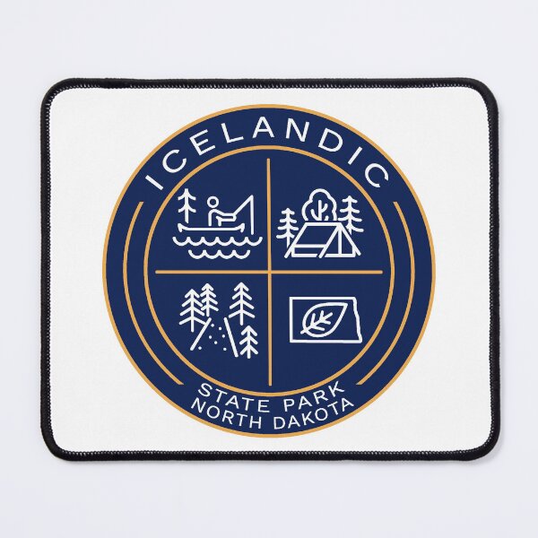 Item preview, Icelandic State Park ND Heraldic Logo designed and sold by VanyaKar.