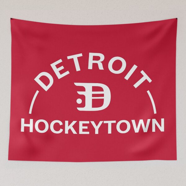 Item preview, Detroit Hockeytown Badge (White) designed and sold by Gizerp.