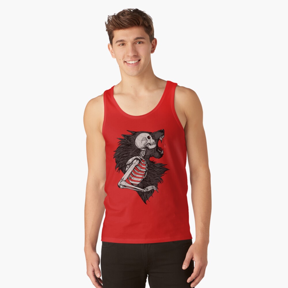 Item preview, Tank Top designed and sold by WOLFSKULLJACK.