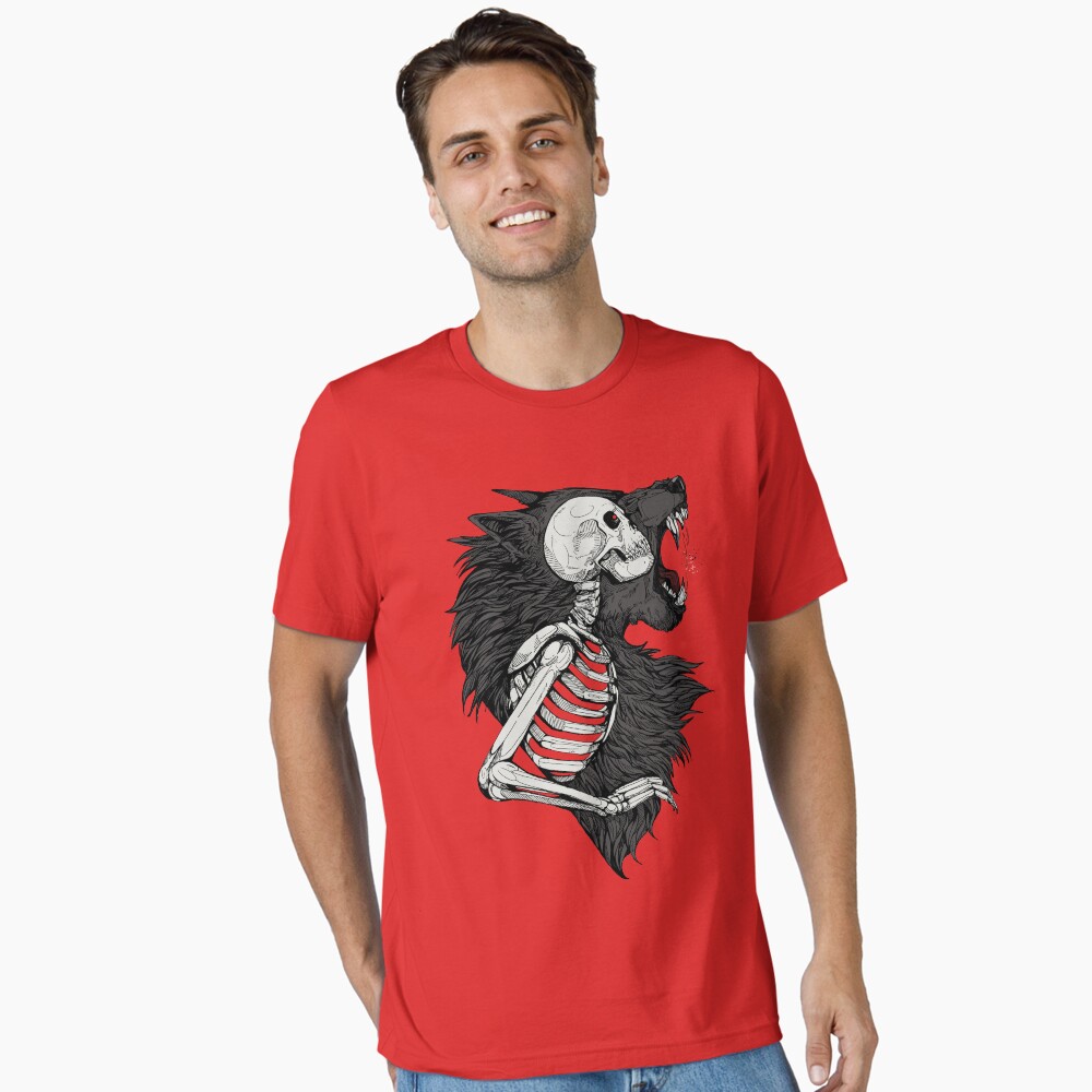Item preview, Essential T-Shirt designed and sold by WOLFSKULLJACK.