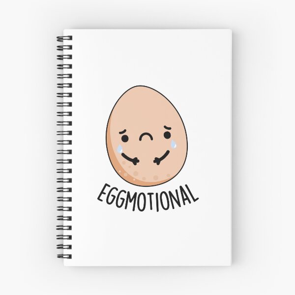 Item preview, Eggmotional Emotional Funny Egg Puns  designed and sold by punnybone.