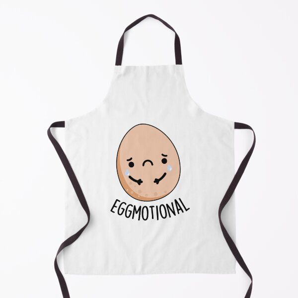 Item preview, Eggmotional Emotional Funny Egg Puns designed and sold by punnybone.