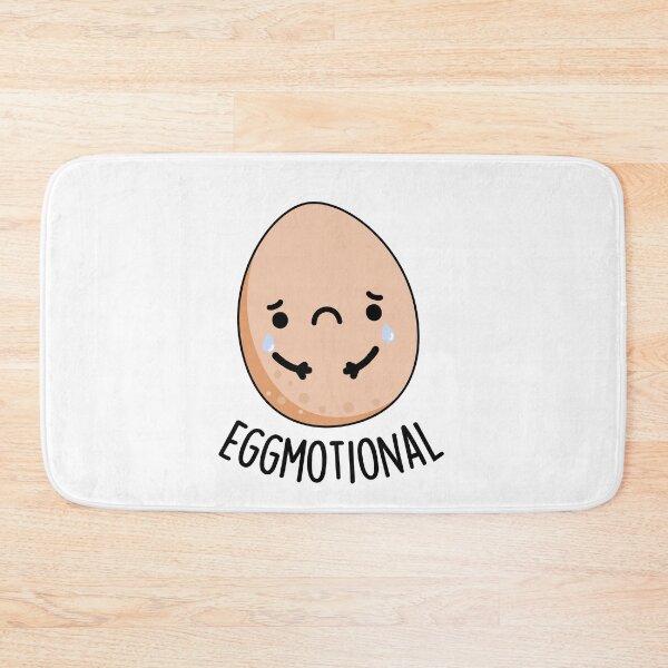 Item preview, Eggmotional Emotional Funny Egg Puns  designed and sold by punnybone.