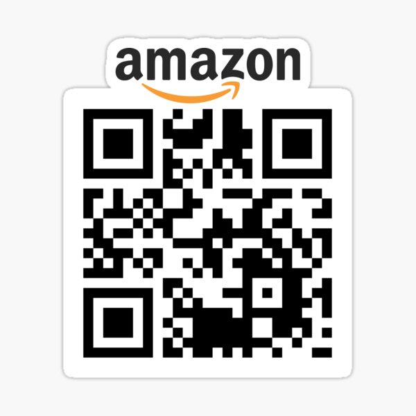  Amazon QR Code Sticker For Sale By Tabbuy Redbubble