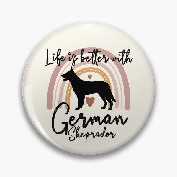 Artikelvorschau, German Sheprador dog Rainbow Aesthetic Boho entworfen und verkauft von rafaeltto.