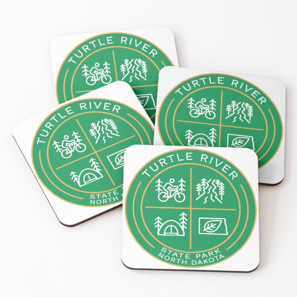 Item preview, Turtle River State Park ND Heraldic Logo designed and sold by VanyaKar.