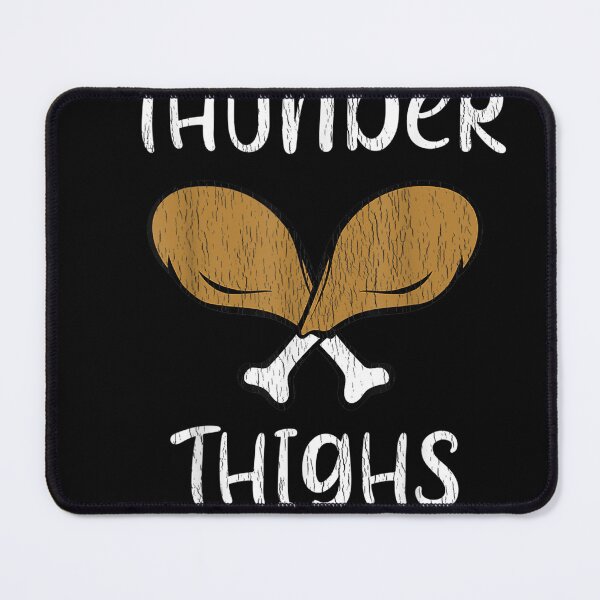 Item preview, Funny Thunder Thighs Thanksgiving Turkey Day Family Matching T-Shirt designed and sold by AppBernard.
