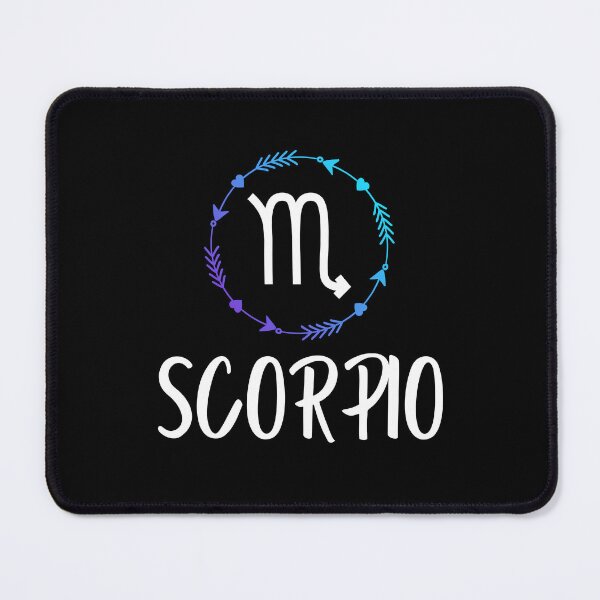 Item preview, Scorpio Zodiac Sign Arrow Border designed and sold by Hellofriendco.