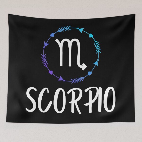 Item preview, Scorpio Zodiac Sign Arrow Border designed and sold by Hellofriendco.