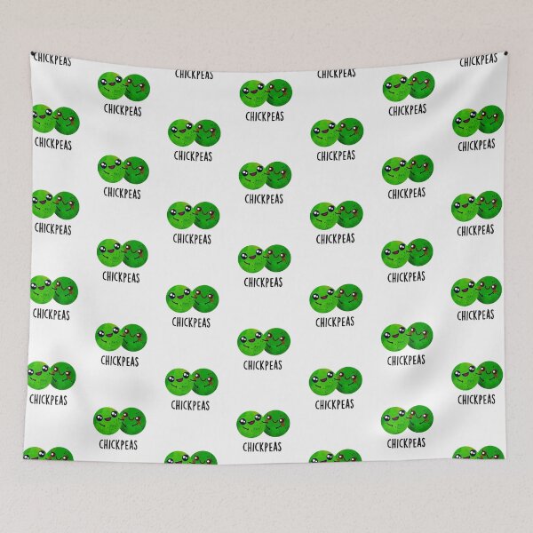Item preview, Chick Peas Funny Pea Puns  designed and sold by punnybone.