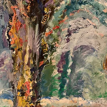Artwork thumbnail, Abstract Tree by Nancy T Van Ness