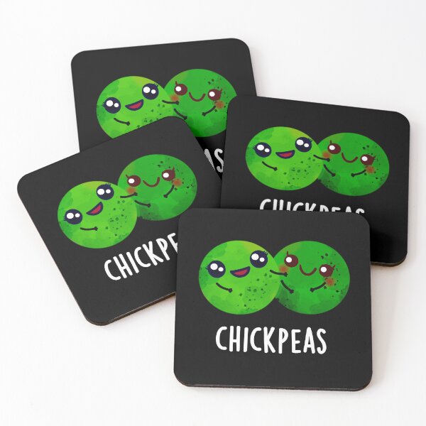 Item preview, Chick Peas Funny Pea Puns (Dark BG) designed and sold by punnybone.