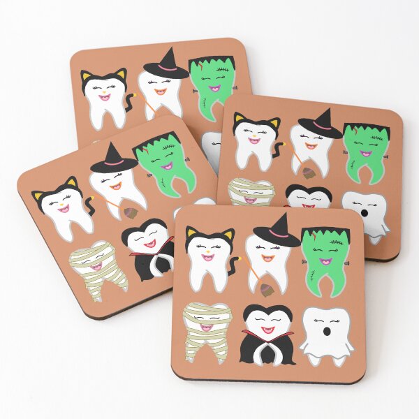 Item preview, Happy Halloween Teeth 2 designed and sold by thehippiehygienist.