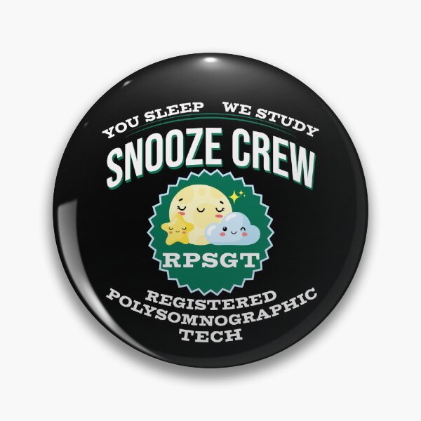 Item preview, Kawaii Cute Sleepy Moon Stars Cloud Snoze Crew Registered PolySomnoGraphic Tech RPSGT designed and sold by FlorenciaBliss.