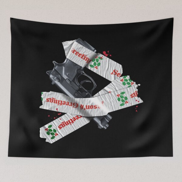 Item preview, Die Hard – Gift Wrapped Gun  designed and sold by RobertoGomis.