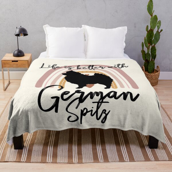 Item preview, German Spitz dog Rainbow Aesthetic Boho designed and sold by rafaeltto.