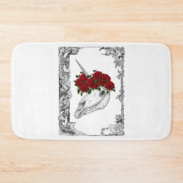 Item preview, Mari Lwyd Unicorn designed and sold by amandaline.