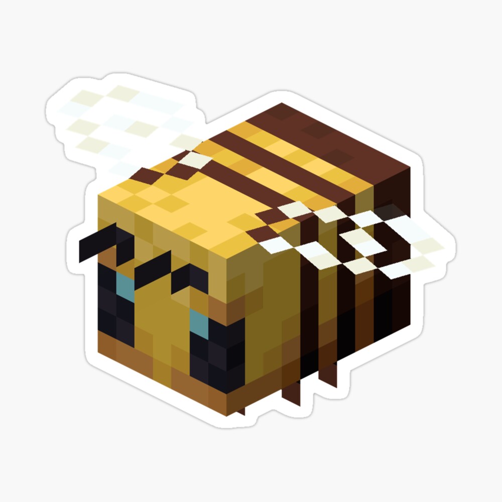 minecraft mob bee Mini Skirt for Sale by RickSchoen