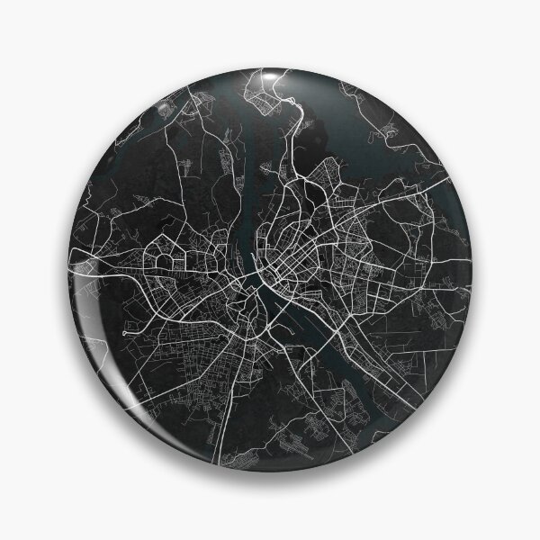 Item preview, Riga City Map of Latvia - Dark designed and sold by deMAP.