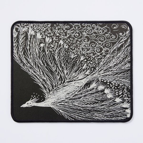 Item preview, Black and white dream bird designed and sold by RachelHeadart.